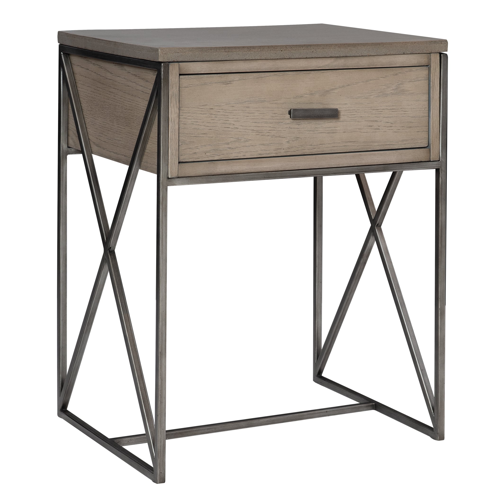 Uttermost Accent Furniture - Occasional Tables Cartwright Gray Side Table