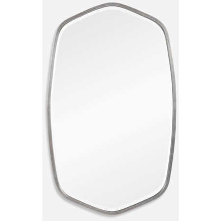 Duronia Brushed Silver Mirror