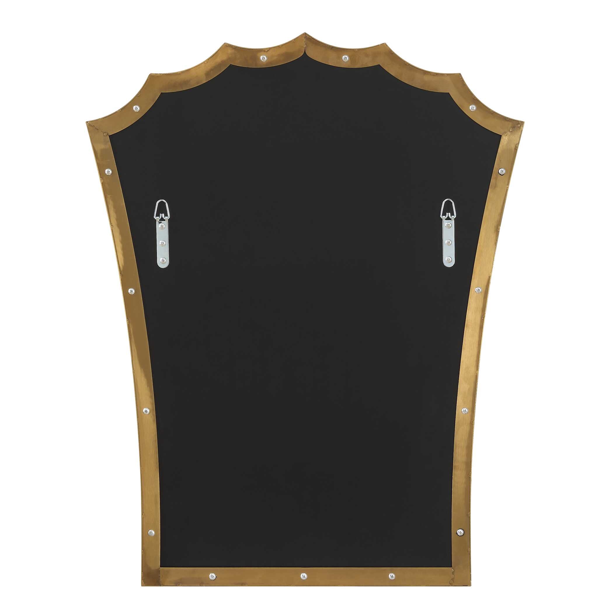 Uttermost Monarch Monarch Scalloped Arched Vanity Mirror