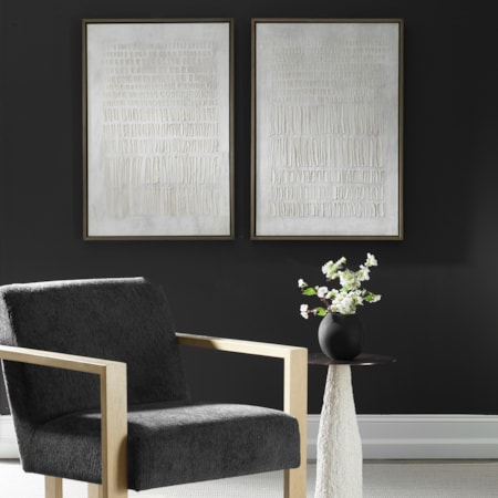 Social Theory Framed Canvases Set/2