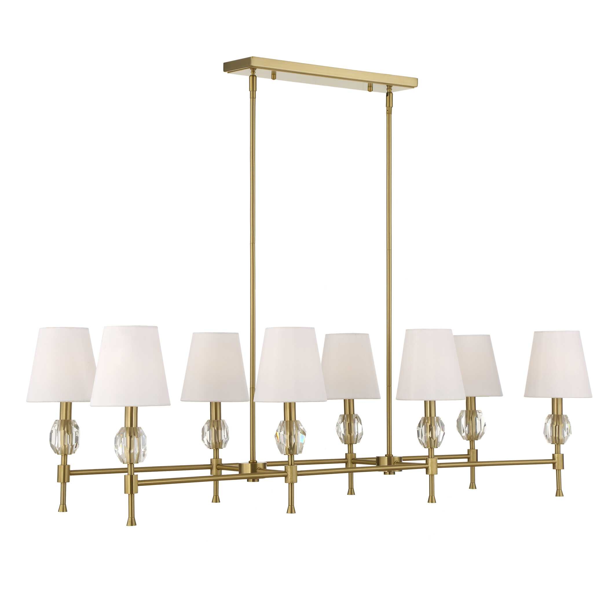 Uttermost Arques Arques 8 Light Linear Chandelier