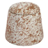 Uttermost Gumdrop Gumdrop Cow Hide Ottoman