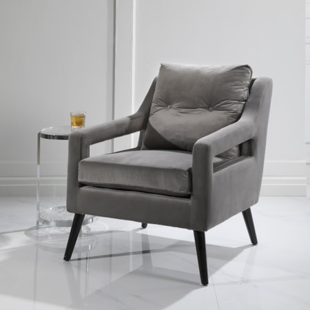 O&apos;Brien Gray Armchair