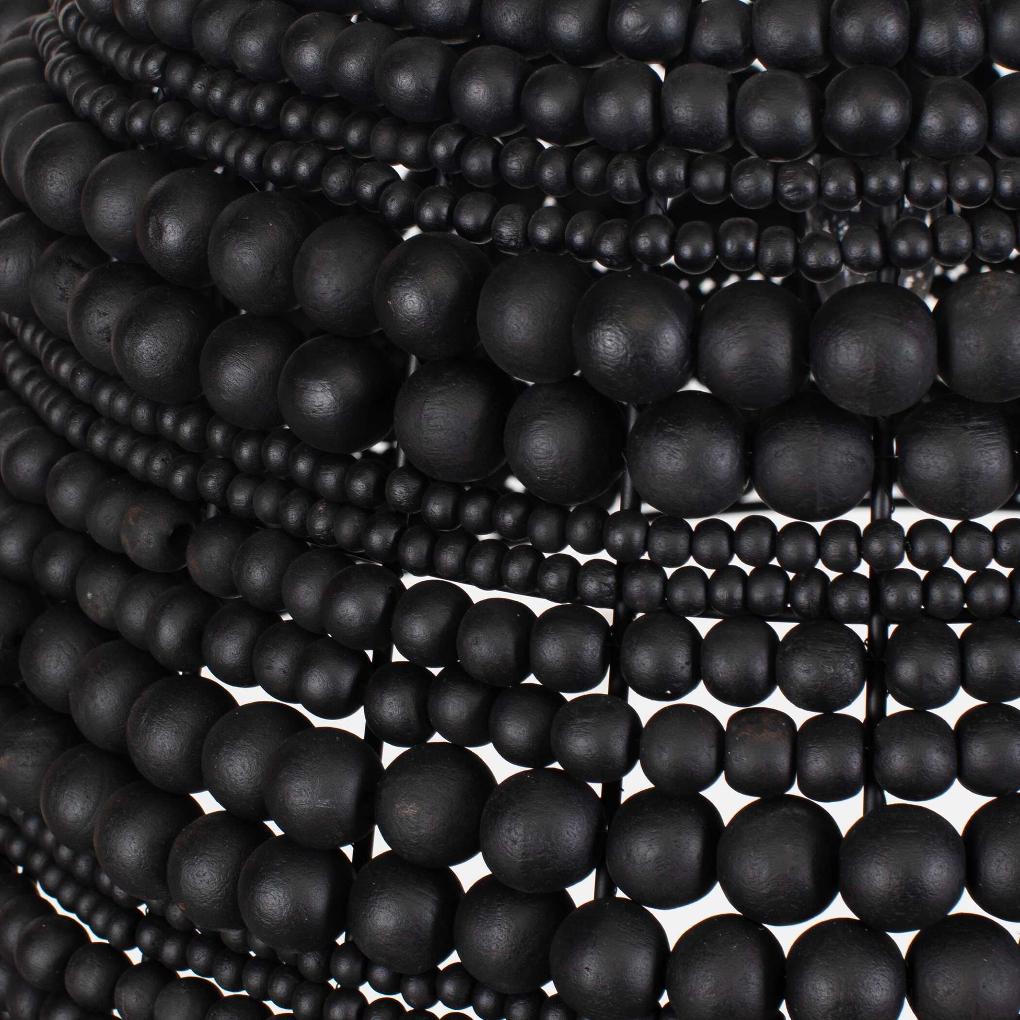 Uttermost Persephone Persephone Black Bead 1 Light Pendant