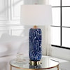 Uttermost Zade Zade Blue Table Lamp