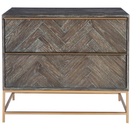 Armistead Dark Walnut Drawer Chest