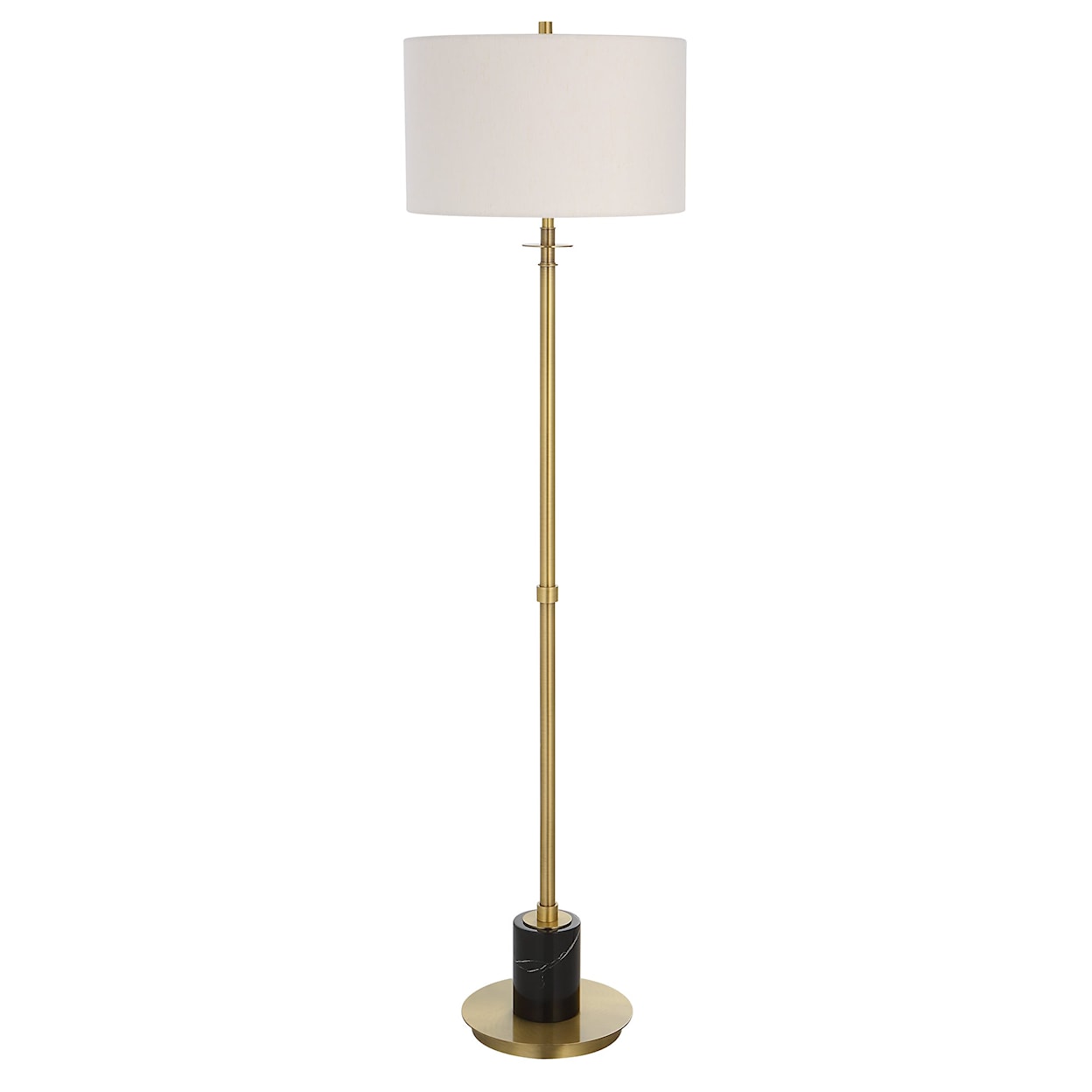 Uttermost Guard Guard Brass Floor Lamp