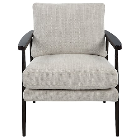 Sebastian Cast Iron Accent Chair