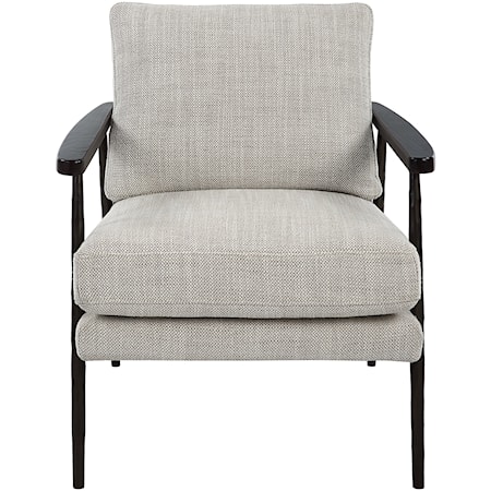 Sebastian Cast Iron Accent Chair