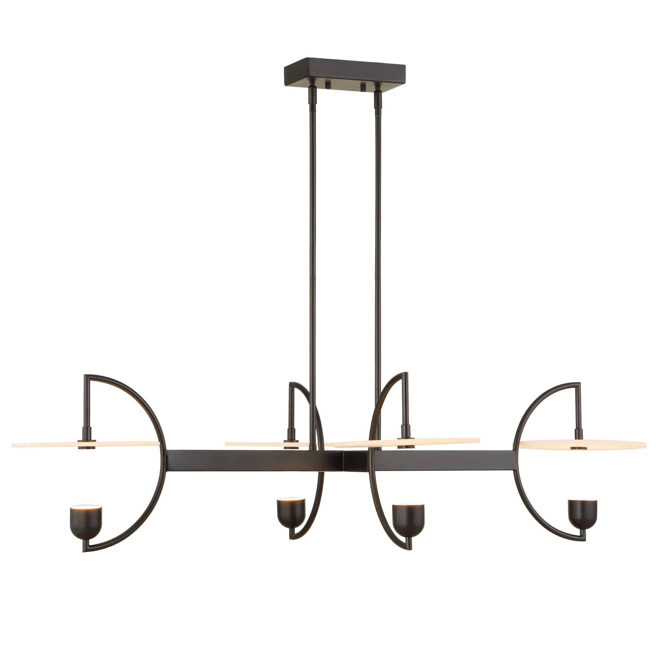Uttermost Kyoto Kyoto 4 Light Linear Led Chandelier