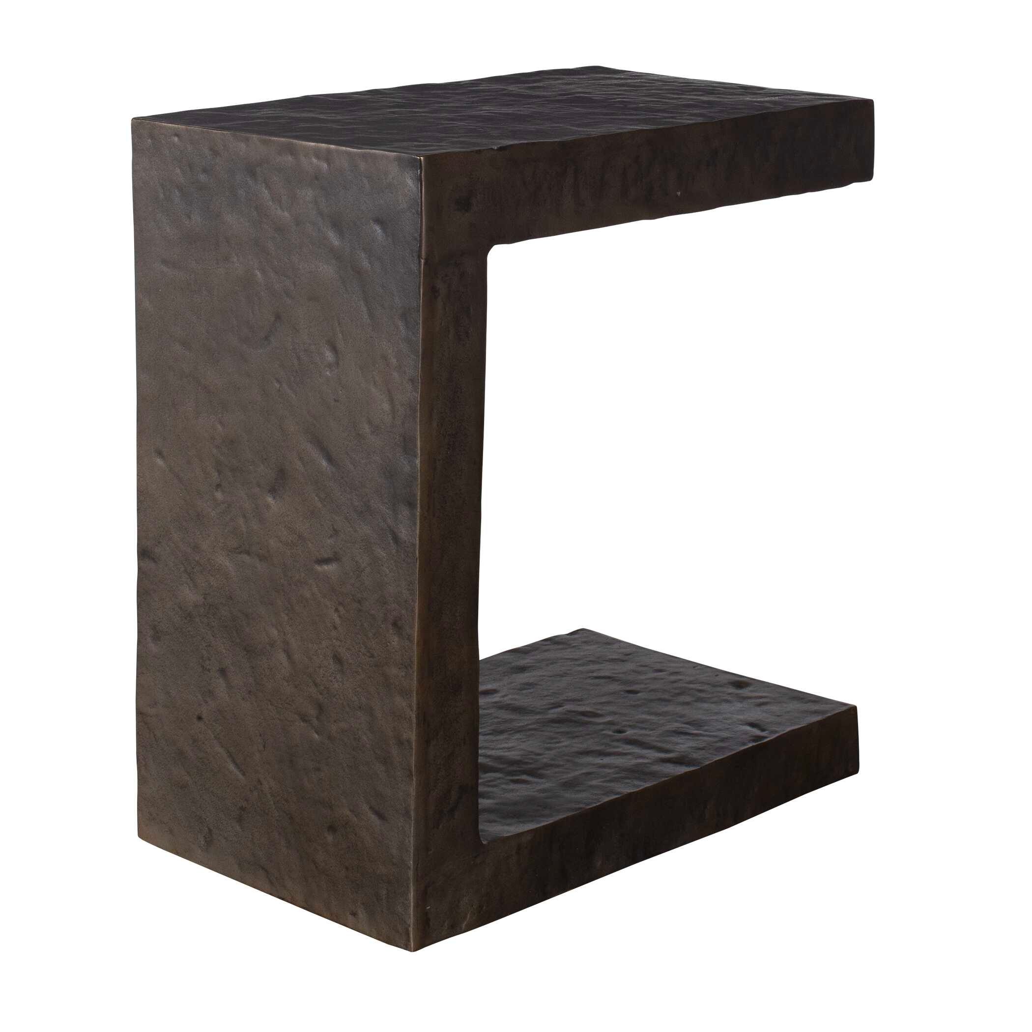 Uttermost Obra Obra Bronze Outdoor Side Table