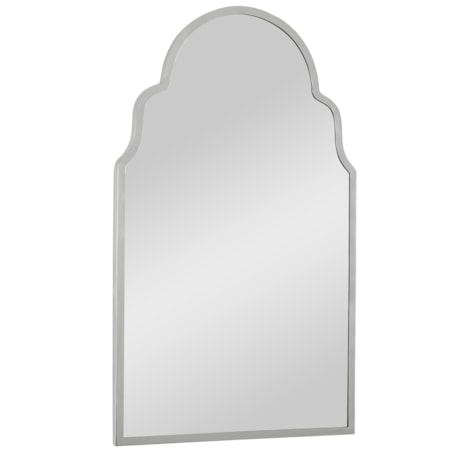 Brayden Nickel Arch Mirror