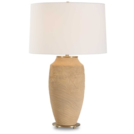 Sandstone Flow Terracotta Table Lamp
