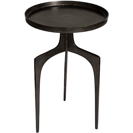 Kenna Bronze Accent Table