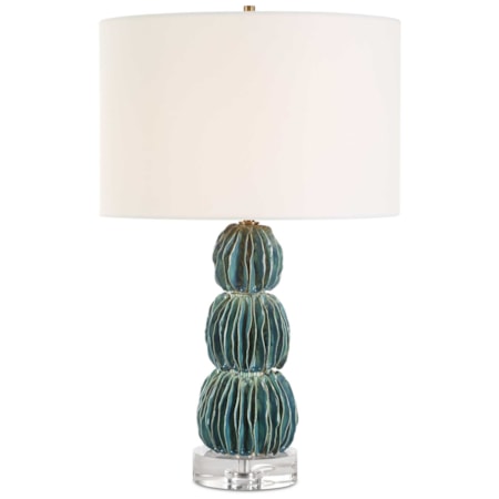 Bonaire Teal Blue Table Lamp