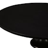 Uttermost Flight Flight Textured Black Accent Table