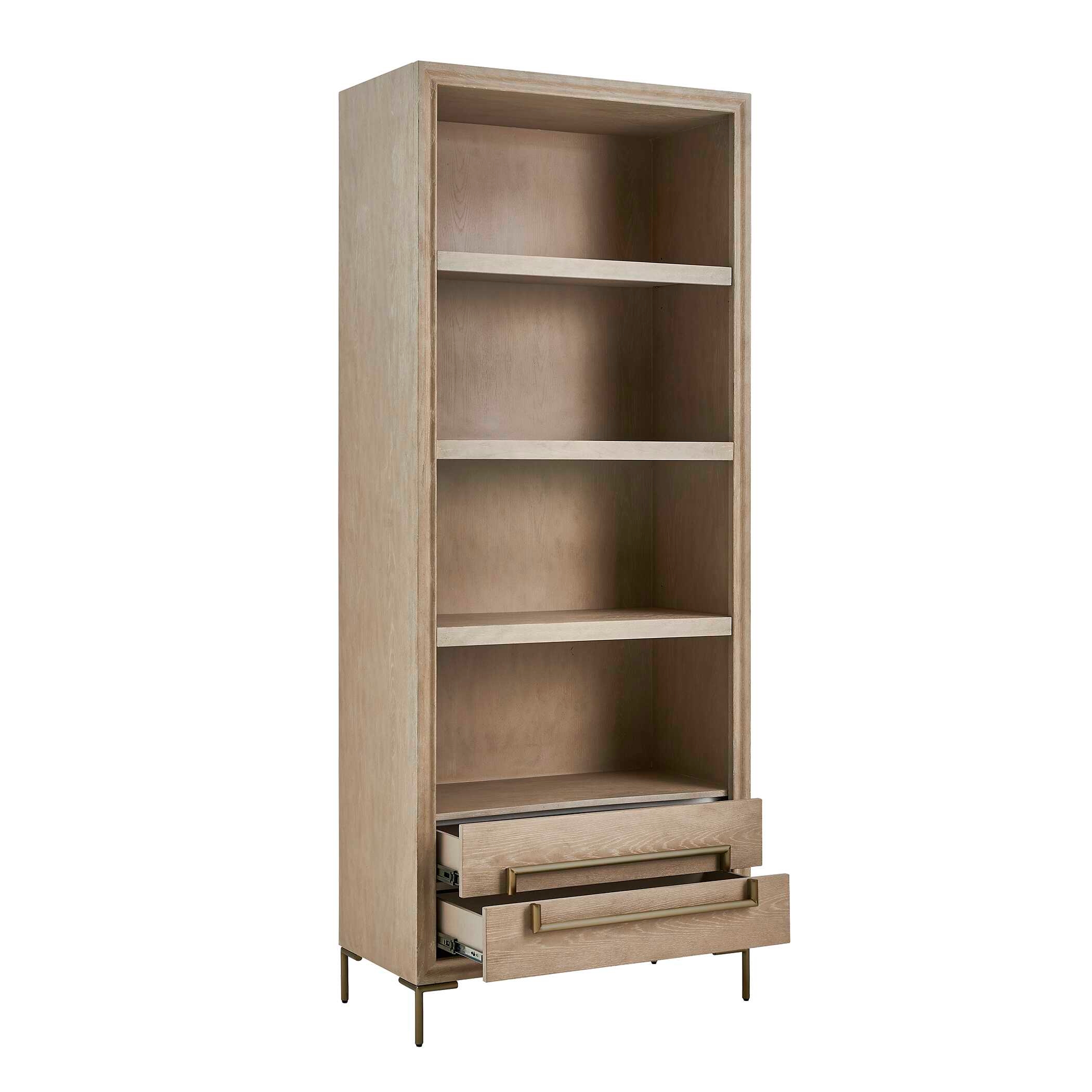 Alessia Light Oak Etagere