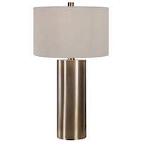 Taria Brushed Brass Table Lamp