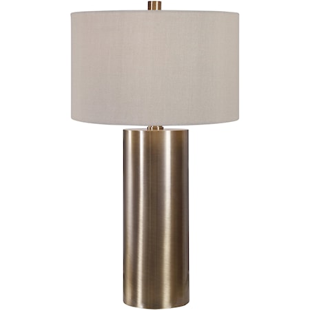 Taria Brushed Brass Table Lamp