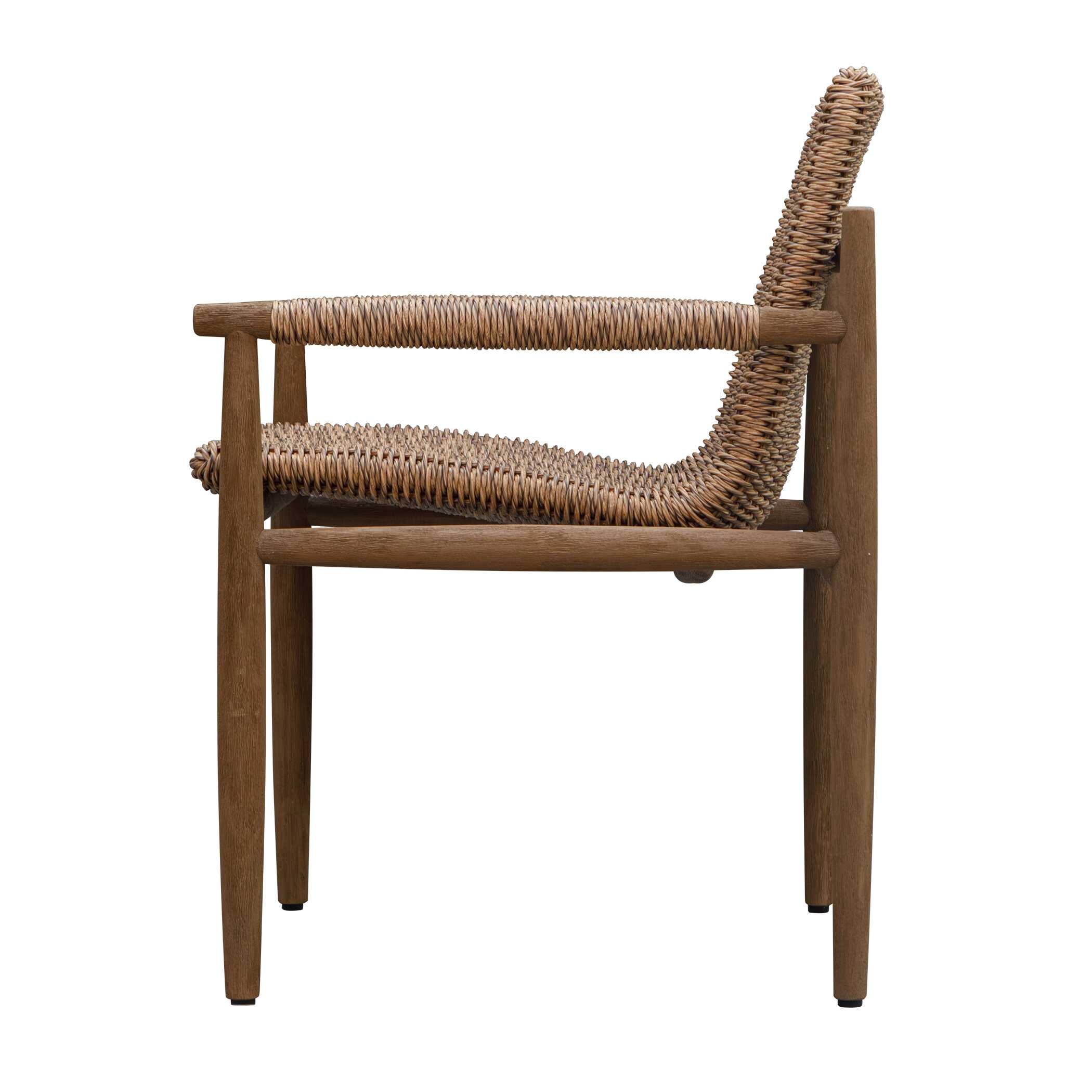 Uttermost Sumba Sumba Golden Flax Outdoor Lounge Chair