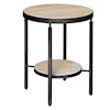 Uttermost Dauntless Dauntless Travertine Side Table