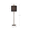 Uttermost Table Lamps Volante Antique Brass Table Lamp