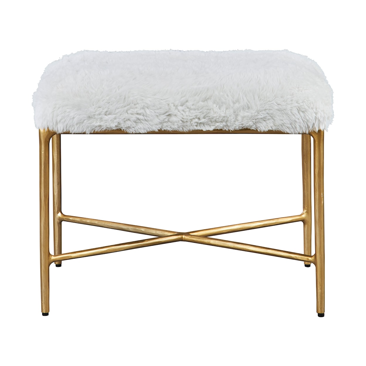 Uttermost Charmed Charmed Sheepskin Small Bench