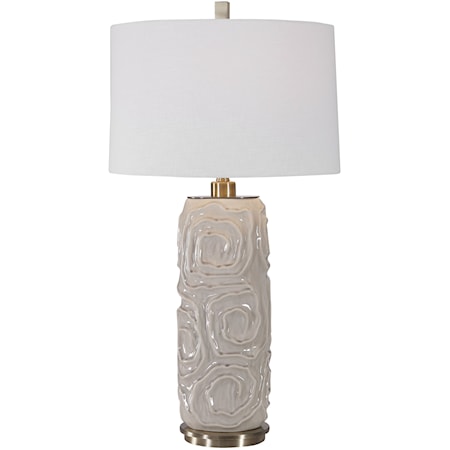 Zade Warm Gray Table Lamp