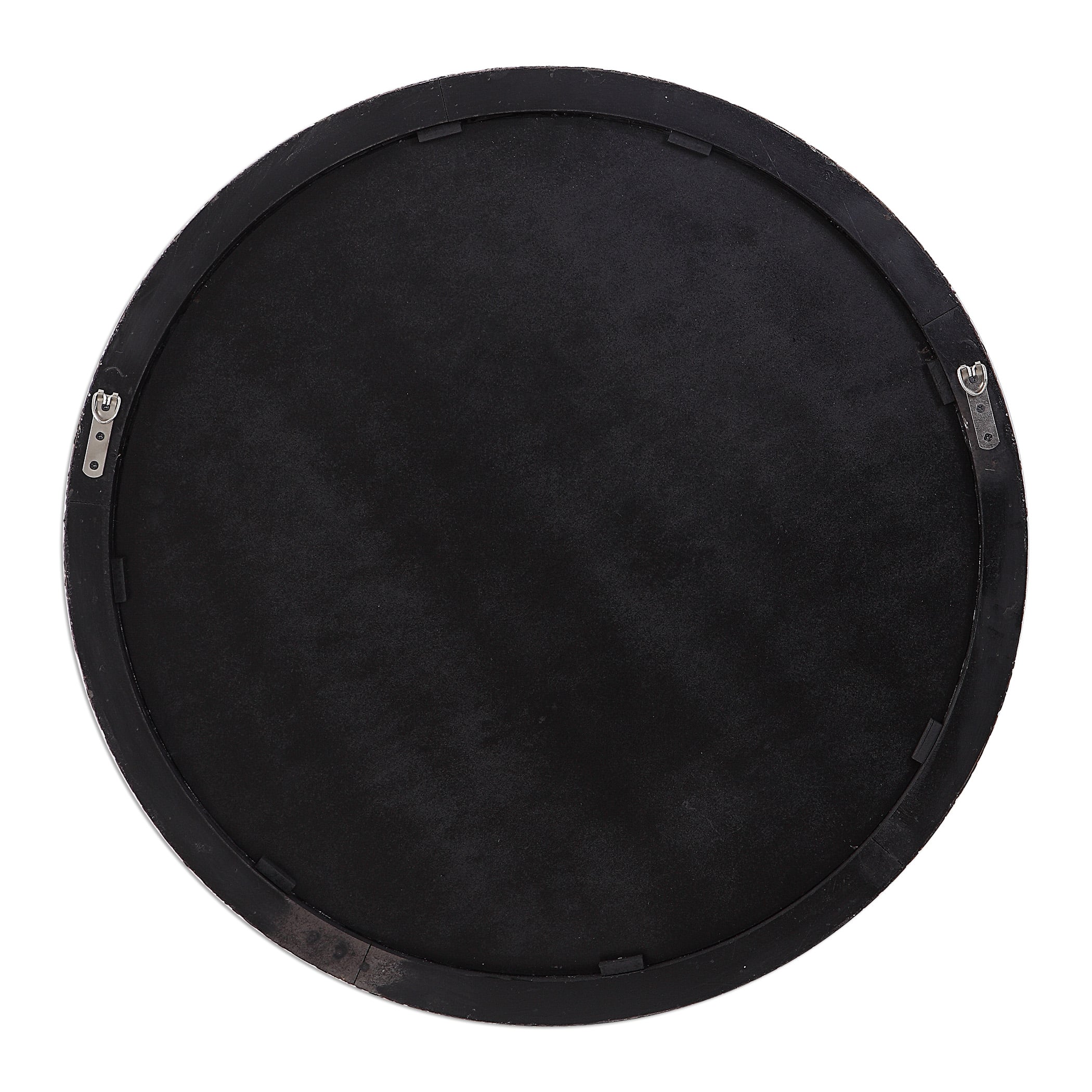 Uttermost Mirrors - Round Wayde Gold Bark Round Mirror