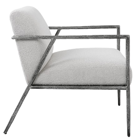 Brisbane Light Gray Accent Chair