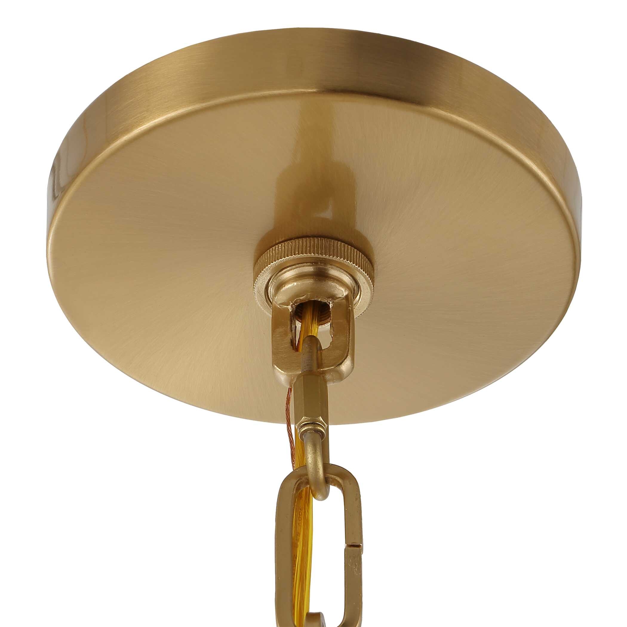 Uttermost Montreal Montreal 4 Light Brass Lantern Pendant