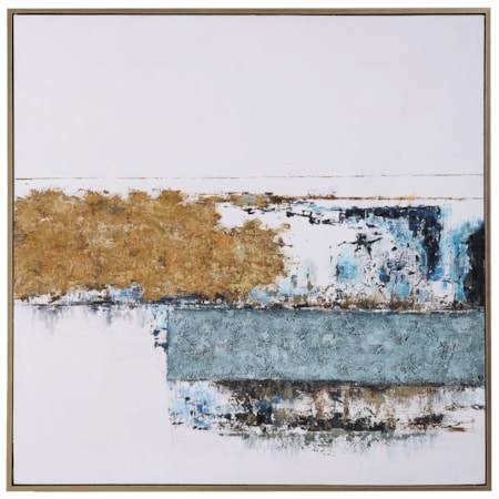 Abstract Handcrafted Painted Canvas