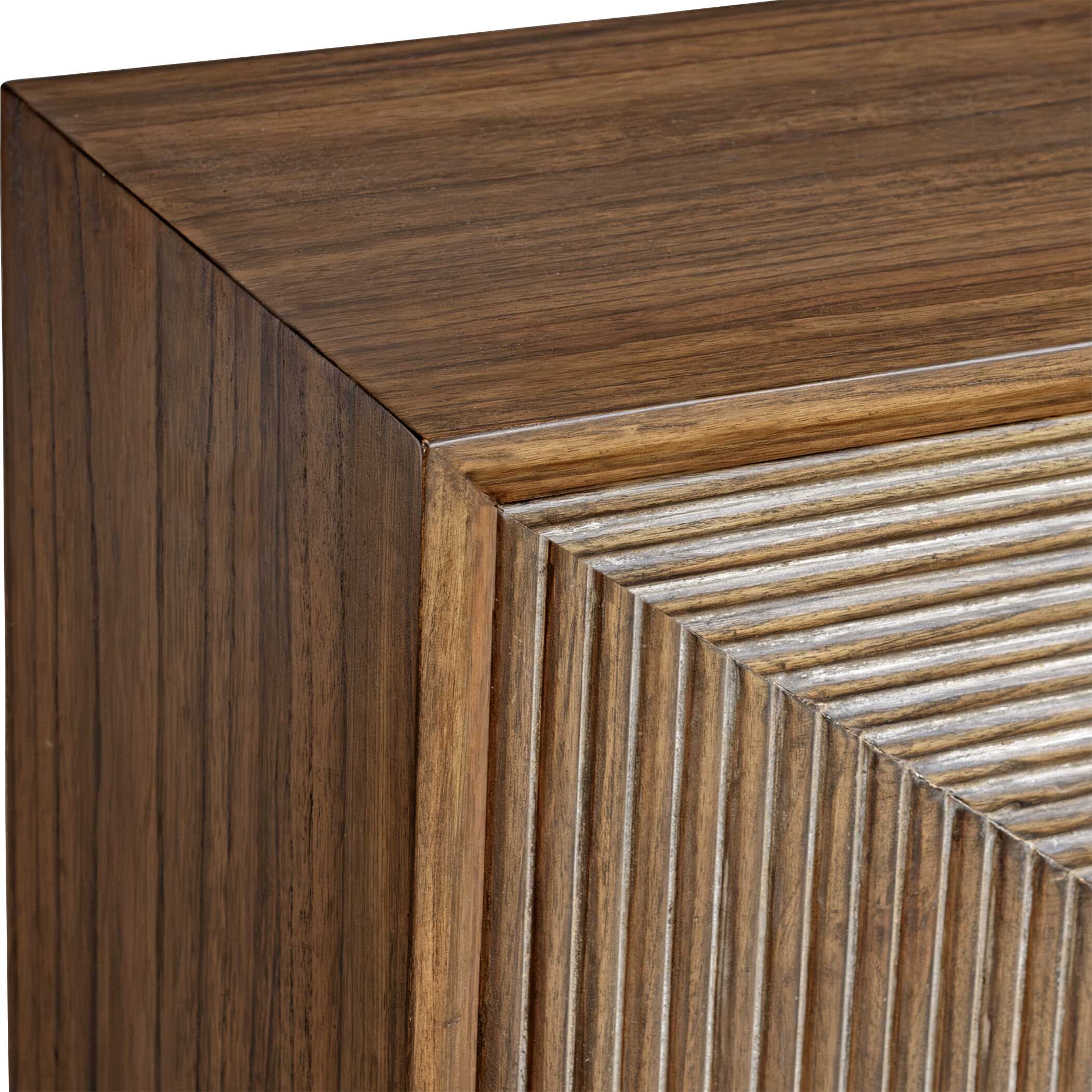 Uttermost Bottom Line Bottom Line 2 Door Wood Cabinet