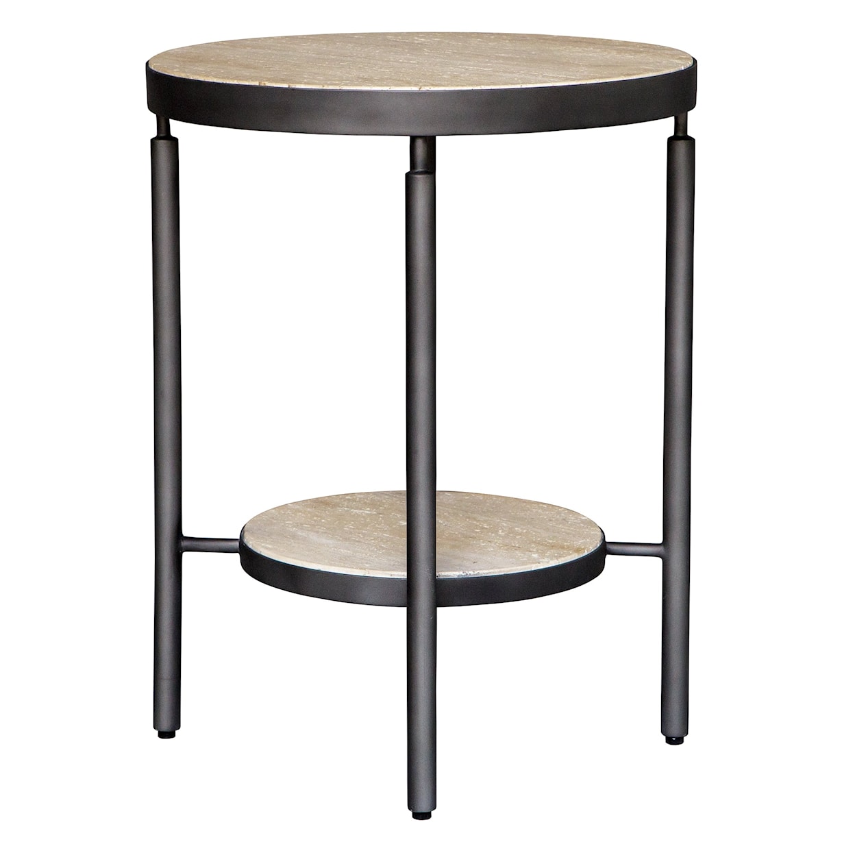 Uttermost Dauntless Dauntless Travertine Side Table