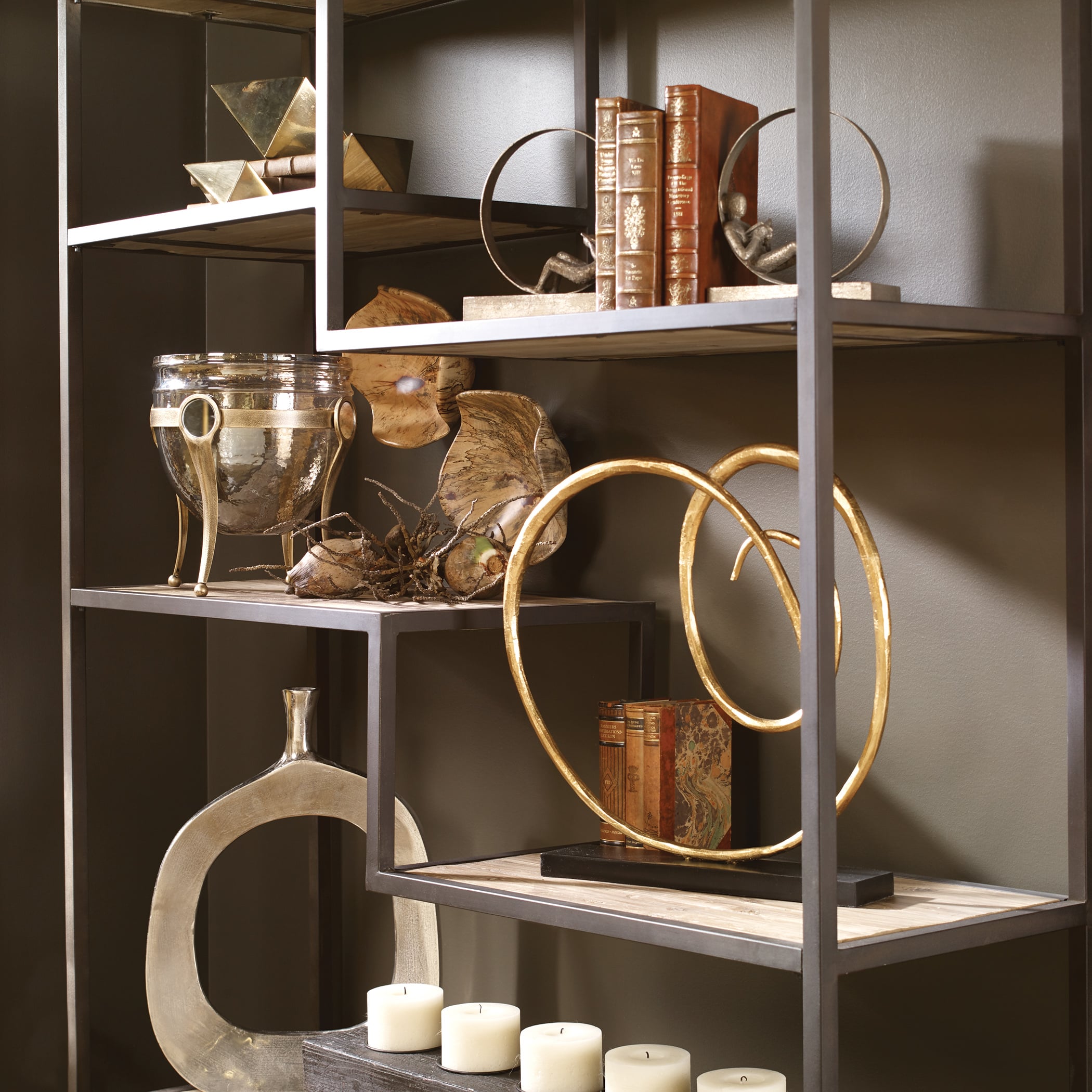 Uttermost Accessories Lounging Reader Bookends Set of 2