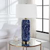 Uttermost Zade Zade Blue Table Lamp