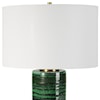 Uttermost Galeno Galeno Emerald Green Table Lamp