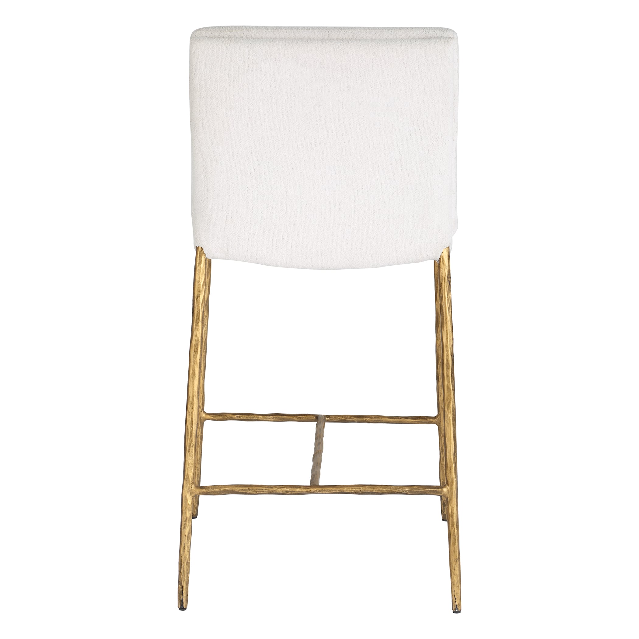 Uttermost Ascend Ascend White Counter Stool