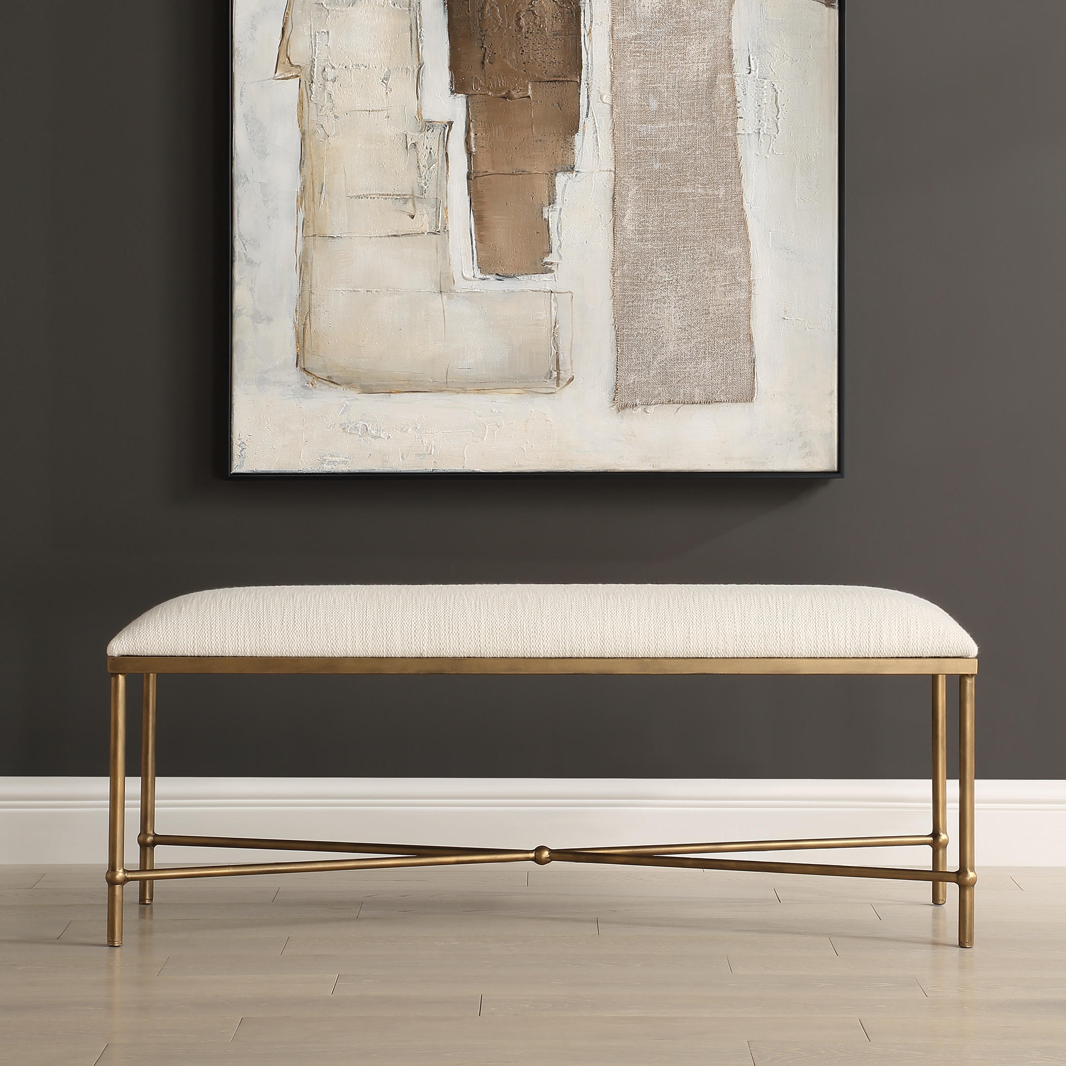 Uttermost Avenham Avenham Gold Bench