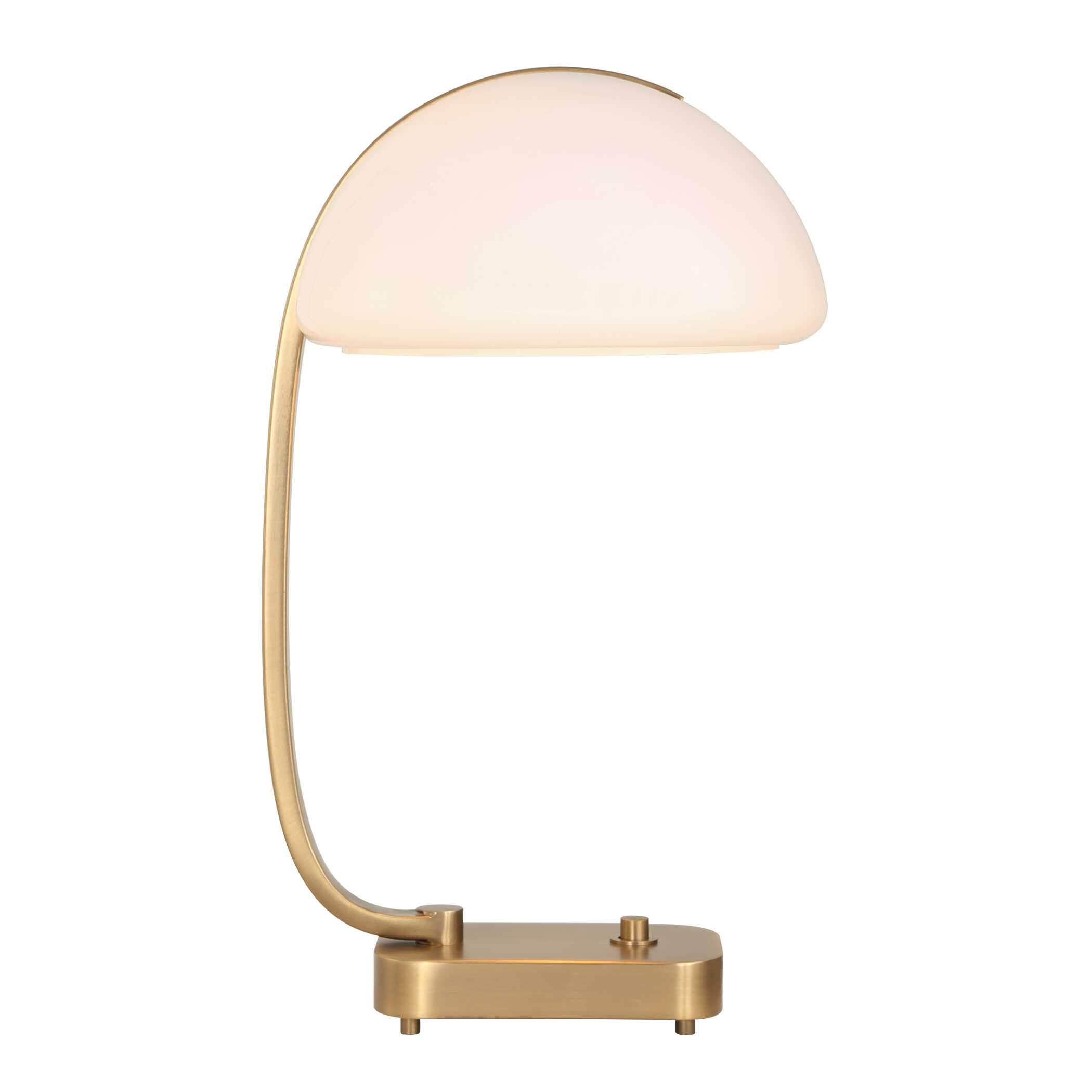 Uttermost Bend The Rules Bend The Rules Brass Desk Lamp
