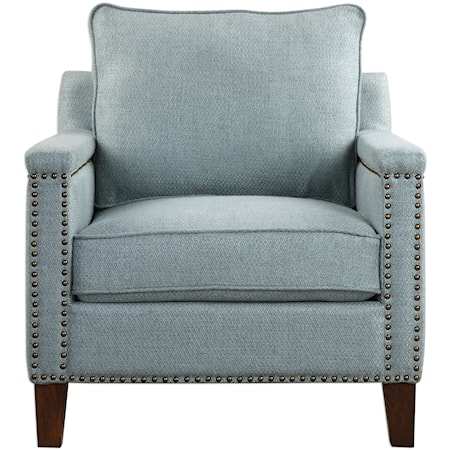 Charlotta Sea Mist Accent Chair