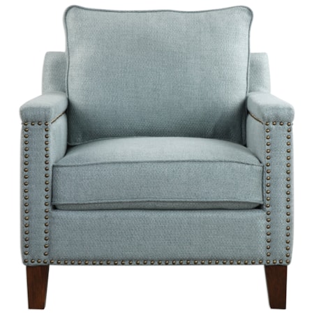 Charlotta Sea Mist Accent Chair