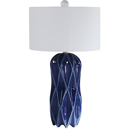 Malena Blue Table Lamp