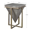 Uttermost Accent Furniture - Occasional Tables Bertrand Shagreen Accent Table