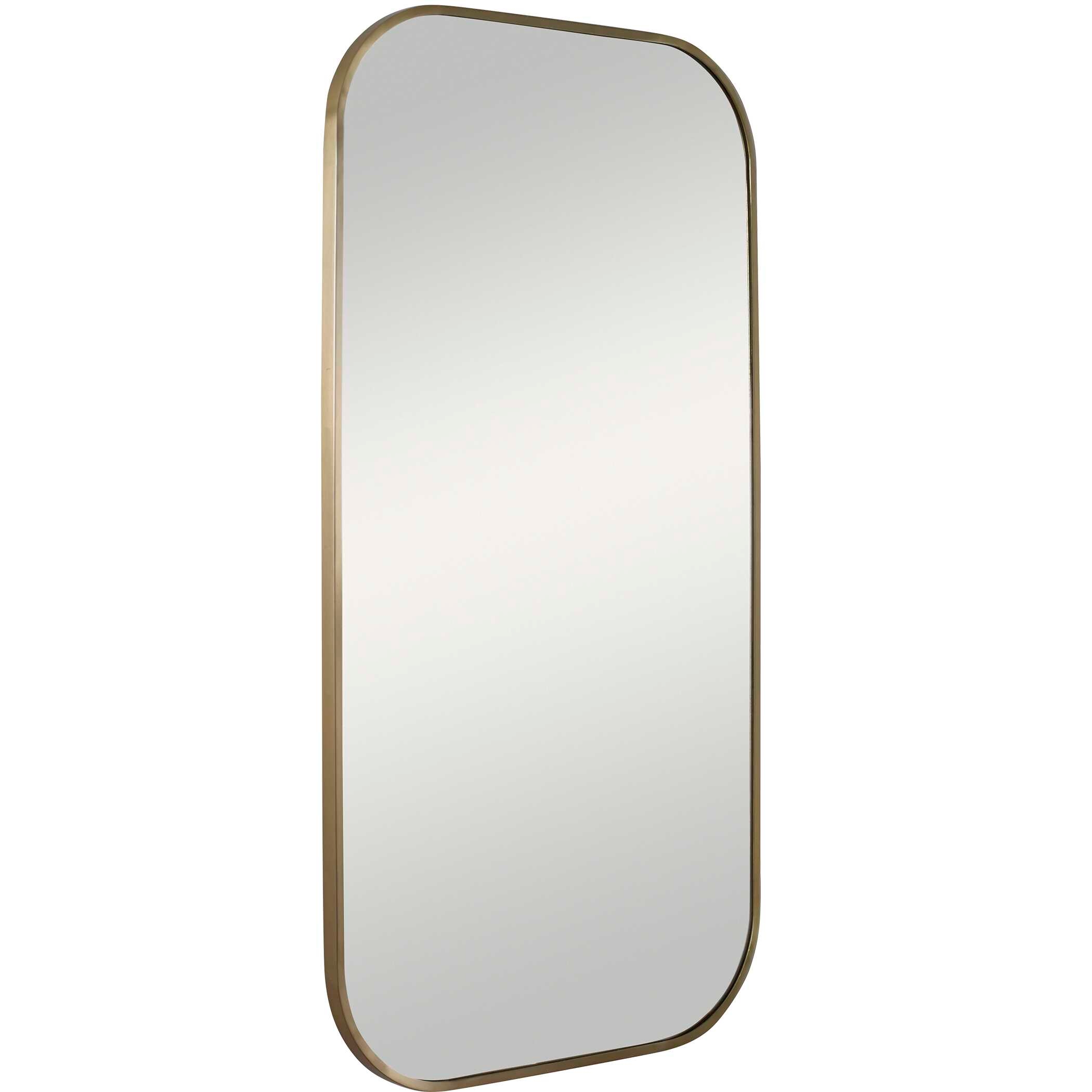 Uttermost Taft Taft Plated Brass Mirror