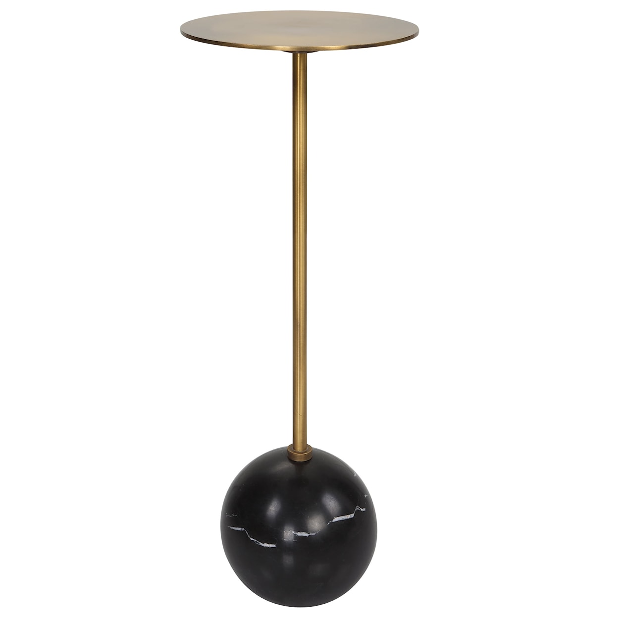 Uttermost Gimlet Gimlet Brass Drink Table