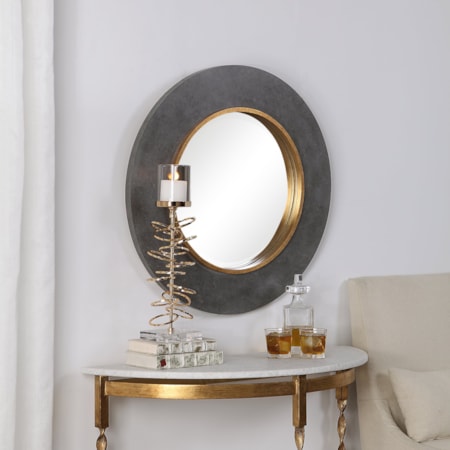 Saul Round Mirror