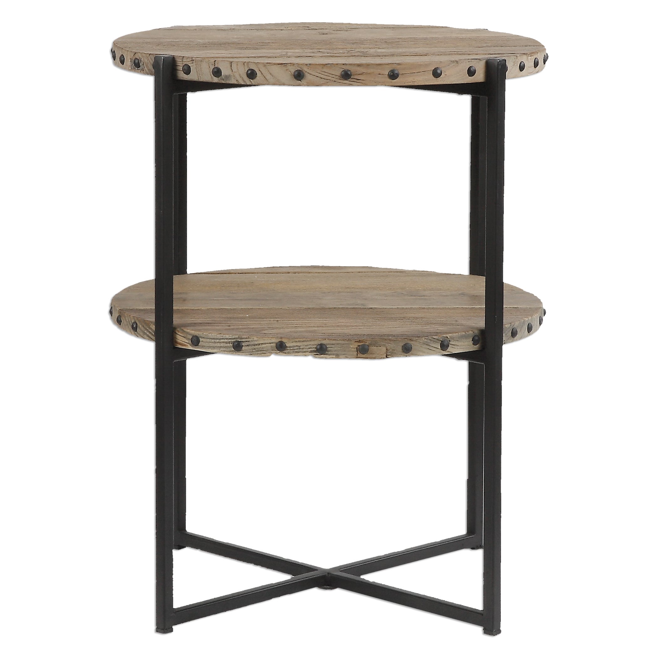 Uttermost Accent Furniture - Occasional Tables Kamau Round Accent Table