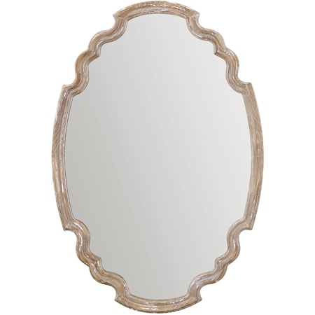 Ludovica Aged Wood Mirror