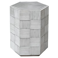 Silo Hexagonal Accent Table